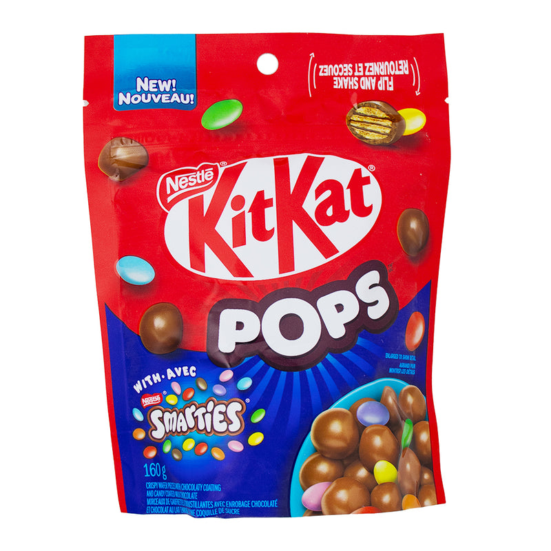 Limited Edition Kit Kat Pops with Smarties - 160g - Kit Kat - Kit Kat Pops - Limited Edition Kit Kat - Smarties - Nestle Chocolate - Kit Kat Chocolate