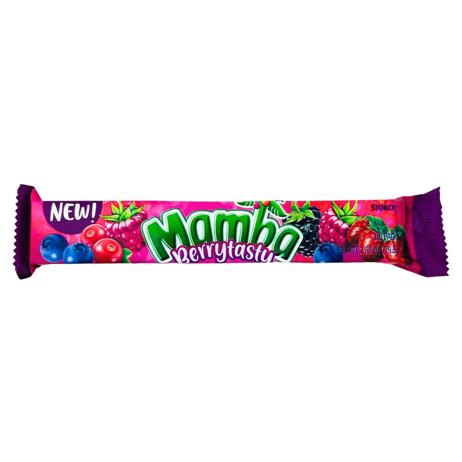 Mamba Berrytasty - 2.8oz - Mamba - Mamba Candy - Mamba Gummies - Berry Gummies - Berry Candy - German Candy - German Gummies