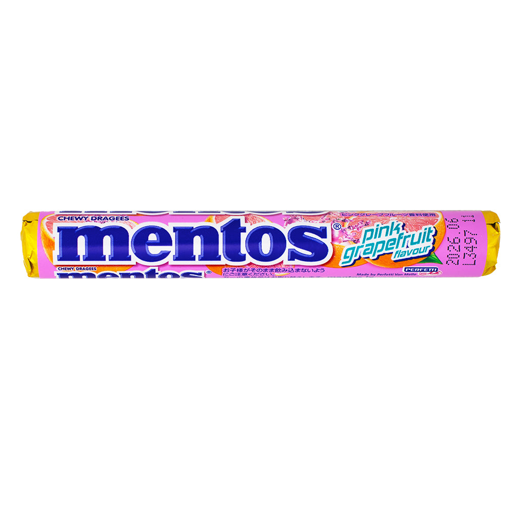 Mentos Pink Grapefruit (Japan) - 37.5g | Candy Funhouse – Candy