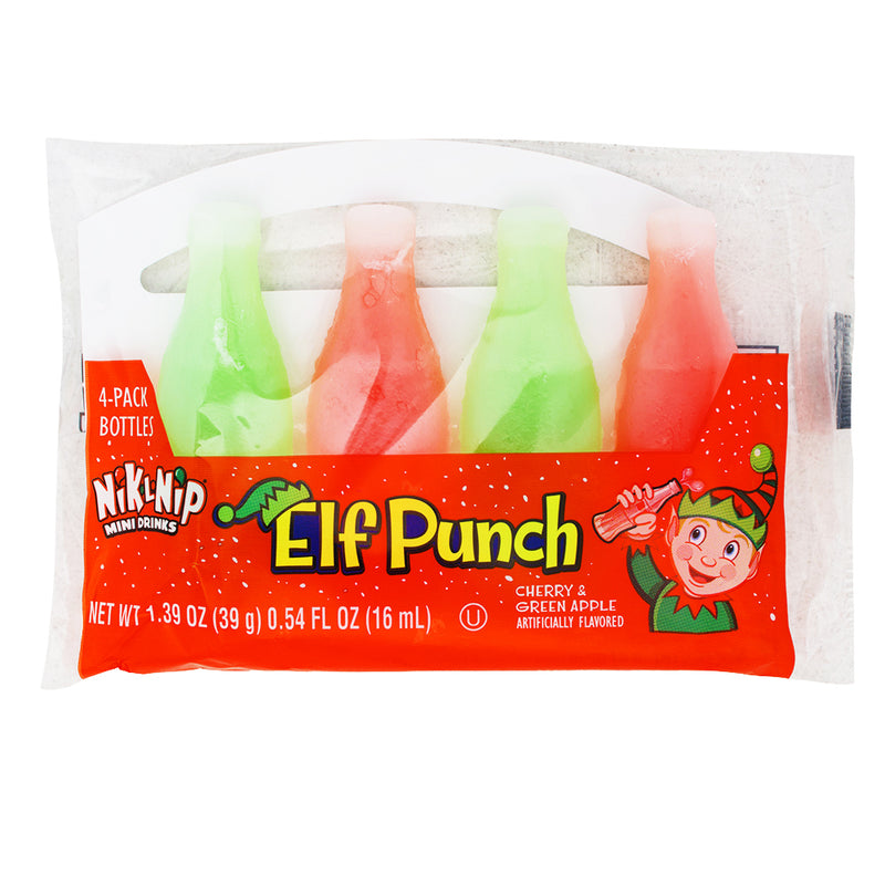 Nik-L-Nip Christmas Elf Punch 4pk - 1.39oz