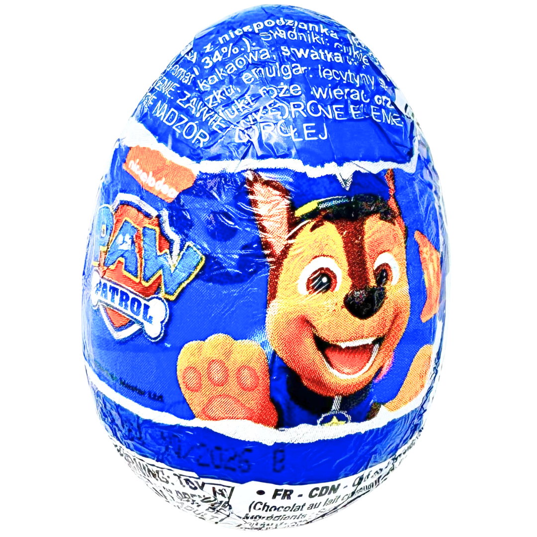 Paw Patrol Chocolate Surprise Eggs Candy Funhouse – Candy