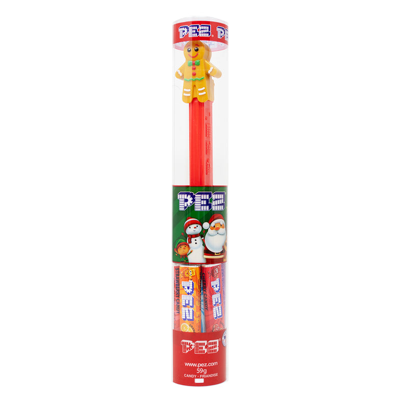 Christmas Pez Christmas Tube Gingerbread Man