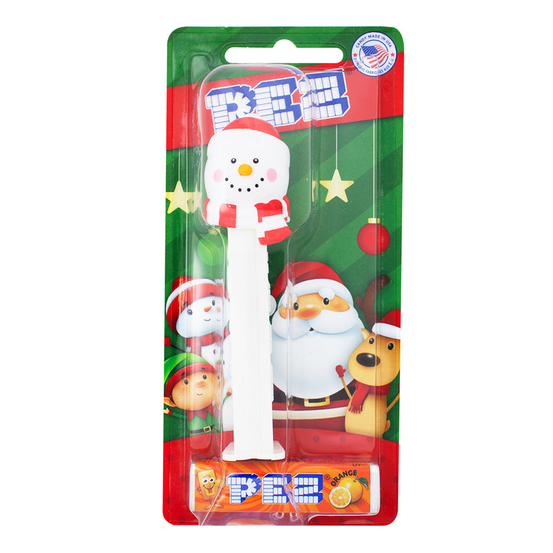 Christmas Pez Snowman