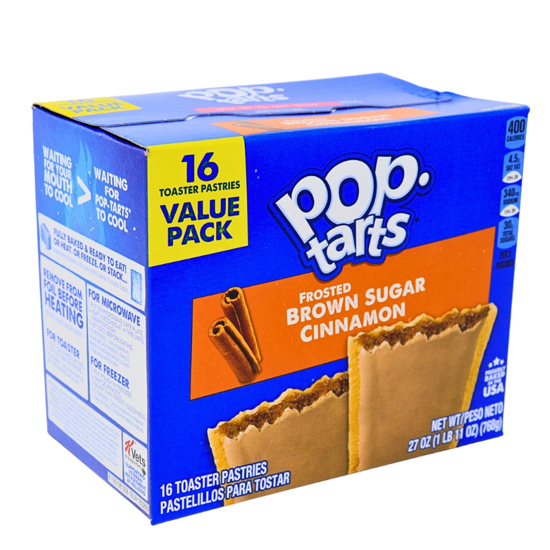Pop-Tarts Froosted Brown Sugar Cinnamon - 27oz - American Snacks
