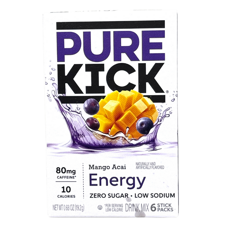 Pure Kick Energy Mango Acai Singles To Go (192g)