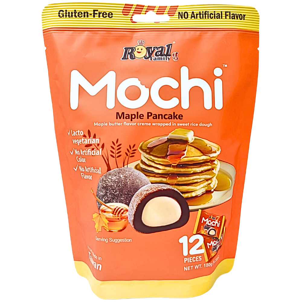 Royal Family Mochi Maple Pancake - 180g | Candy Funhouse – Candy Royal Family Mochi Maple Pancake - 180g | Candy Funhouse – Candy
