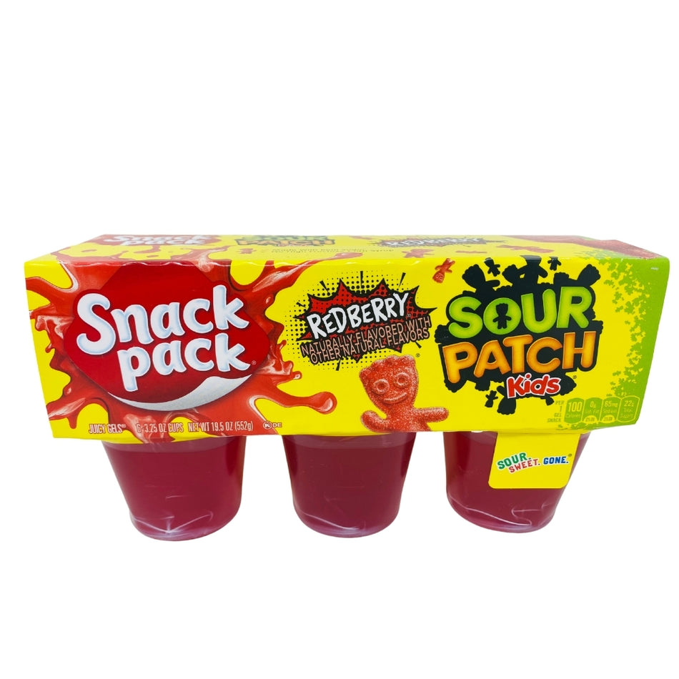 Snack Pack Sour Patch Kids Redberry - 552g **BB 2024/Mar/14**