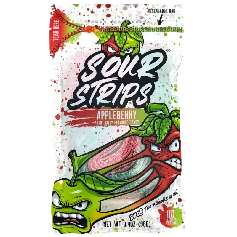 Sour Strips Appleberry - 96g