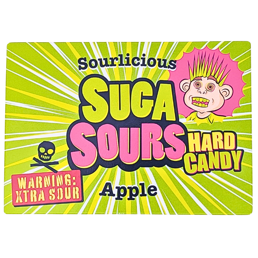 Sourlicious Suga Sours Apple Hard Candy Theatre Box | Candy