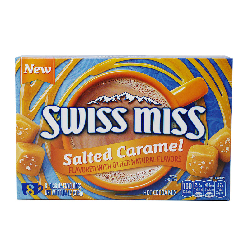 Swiss Miss Hot Cocoa Salted Caramel 8pk - 11oz - Swiss Miss Hot Cocoa Salted Caramel - Hot Cocoa - Salted Caramel Hot Cocoa - Christmas Drink - Christmas Candy