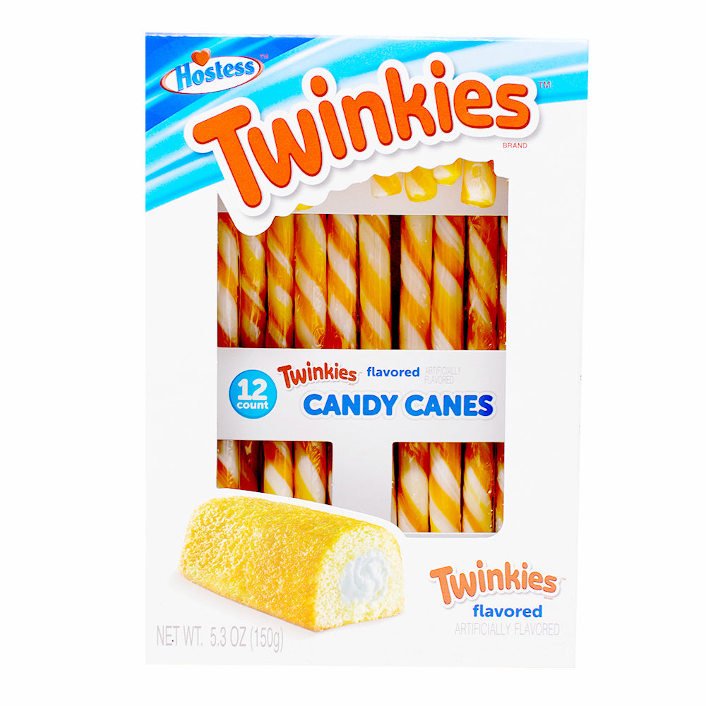 Twinkies Candy Canes - 5.3oz - Twinkies - Twinkies Candy Canes - Candy Canes - Christmas Candy - Christmas Treats 