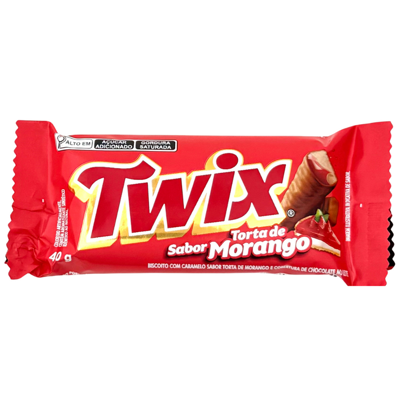 Twix Torta De Sabor Morango (Strawberry Pie) (Brazil) - 40g