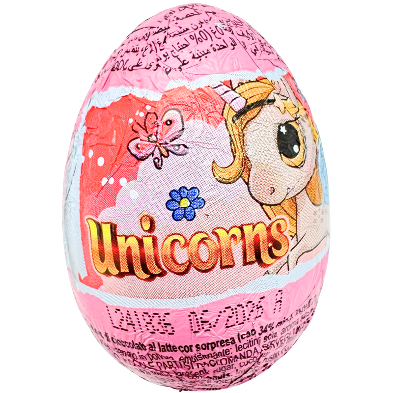 Unicorn Chocolate Surprise Eggs