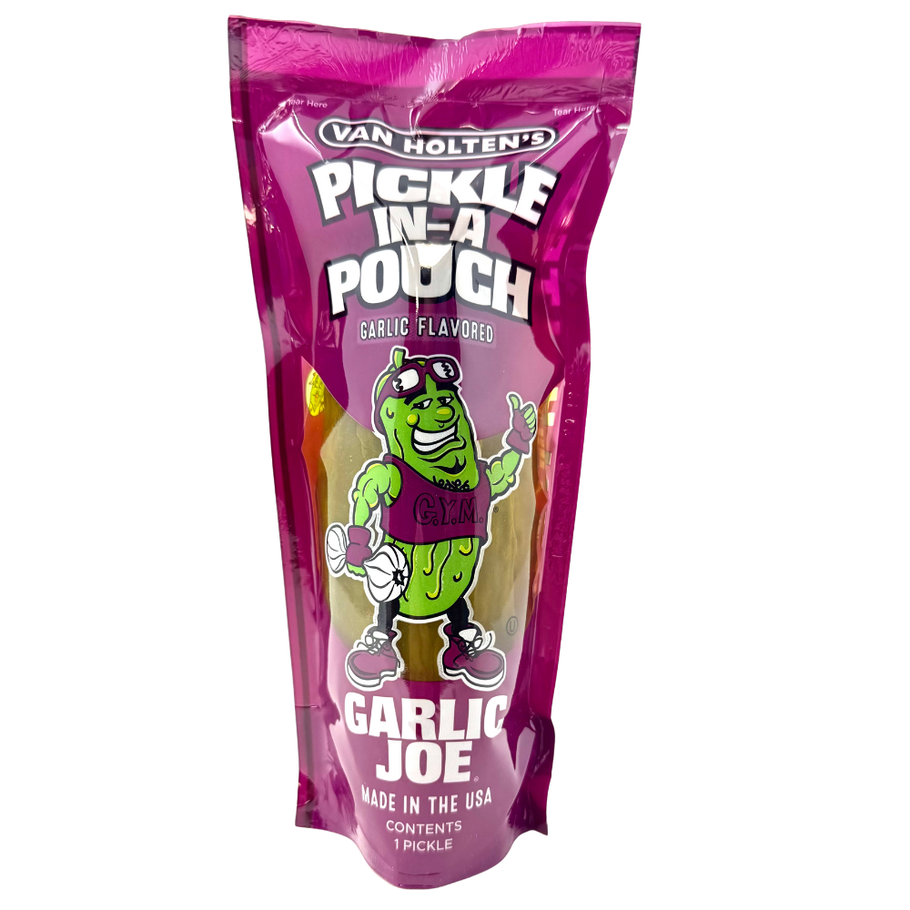 Van Holten's Jumbo Garlic Joe Pickle | Candy Funhouse – Candy