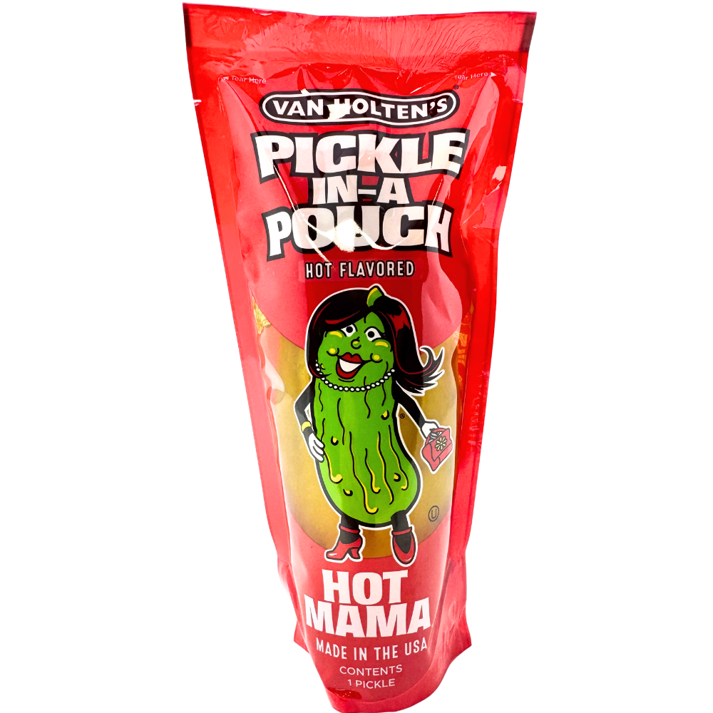 Van Holten's Jumbo Hot Mama Pickle | Candy Funhouse – Candy