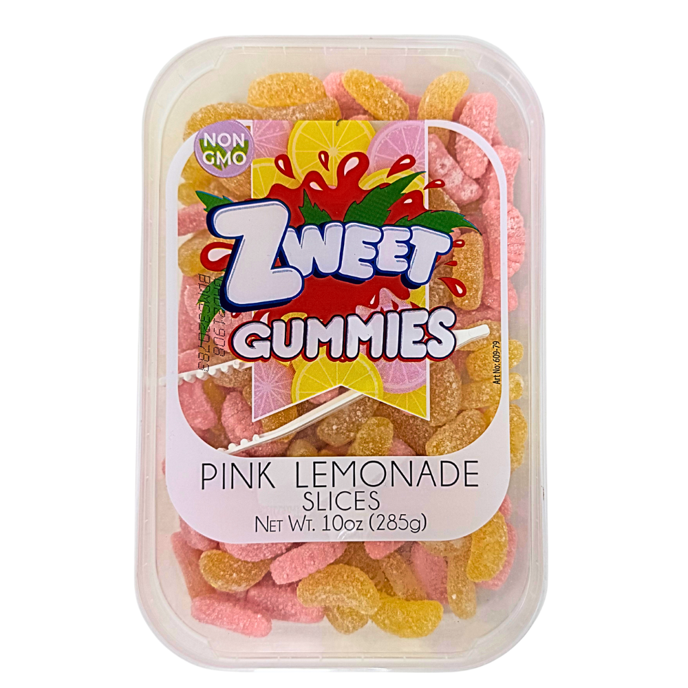 Zweet Gummies Pink Lemonade Slices - 10oz | Candy Funhouse – Candy
