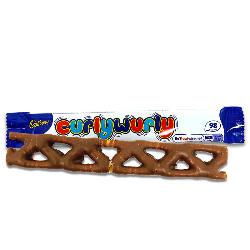 Cadbury Curly Wurly Bar - 21.5g British Chocolate