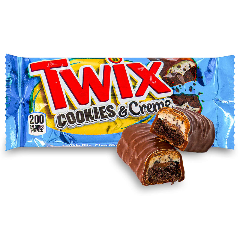 Twix Cookies & Creme Cookie Candy Bars 38g