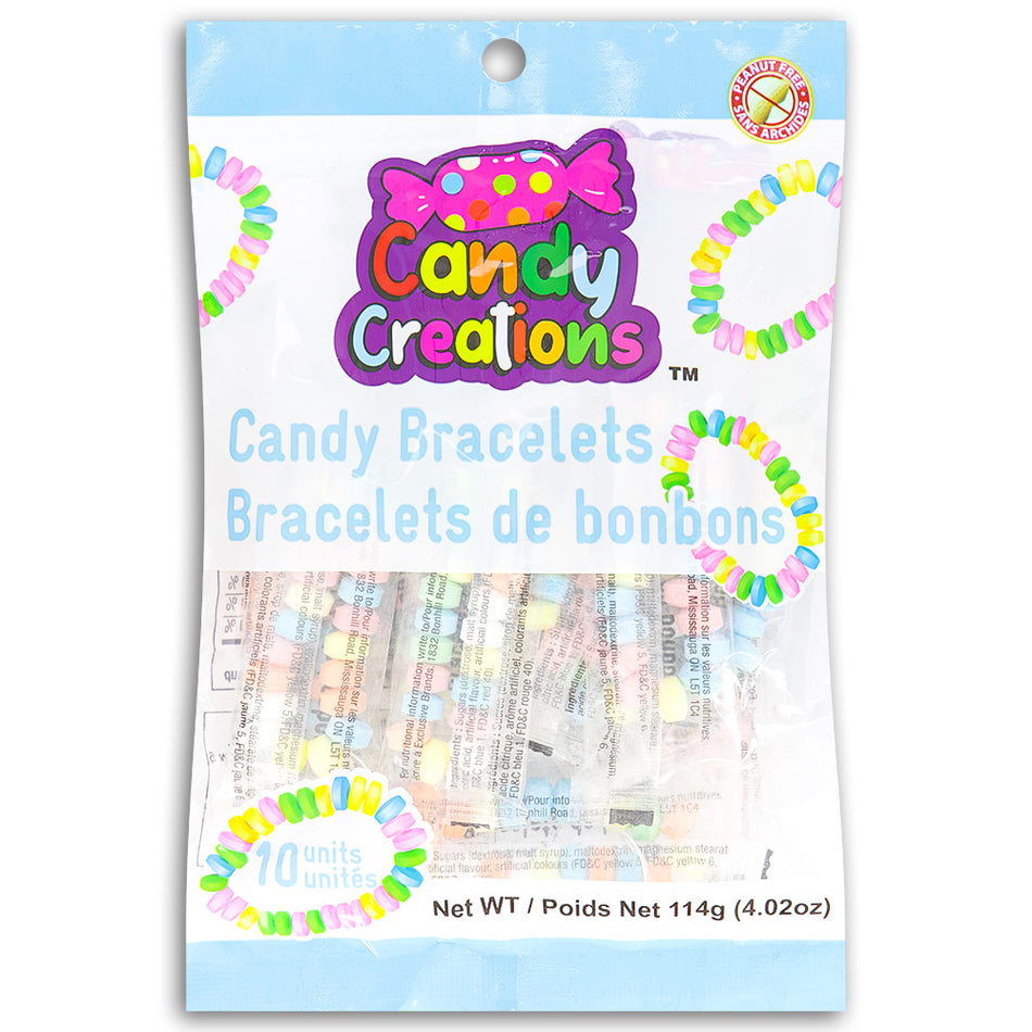 Candy Bracelet 10 Pack 114g Front