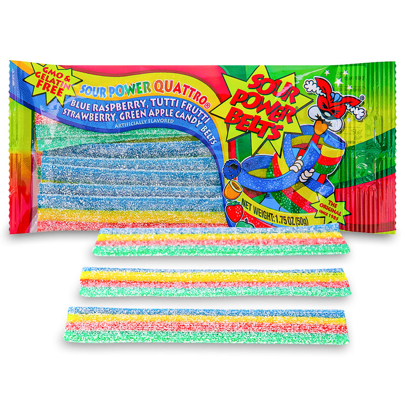 Sour Power Quattro Sour Belts 1.75oz