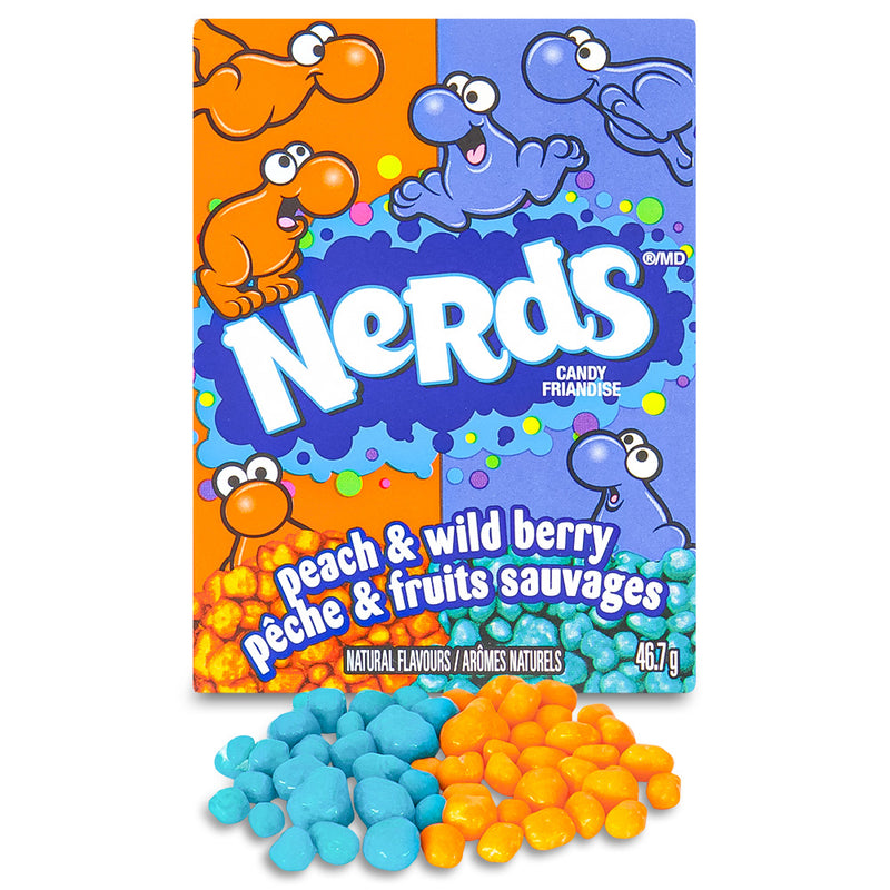 Nerds Candy Peach & Wild Berry 46g