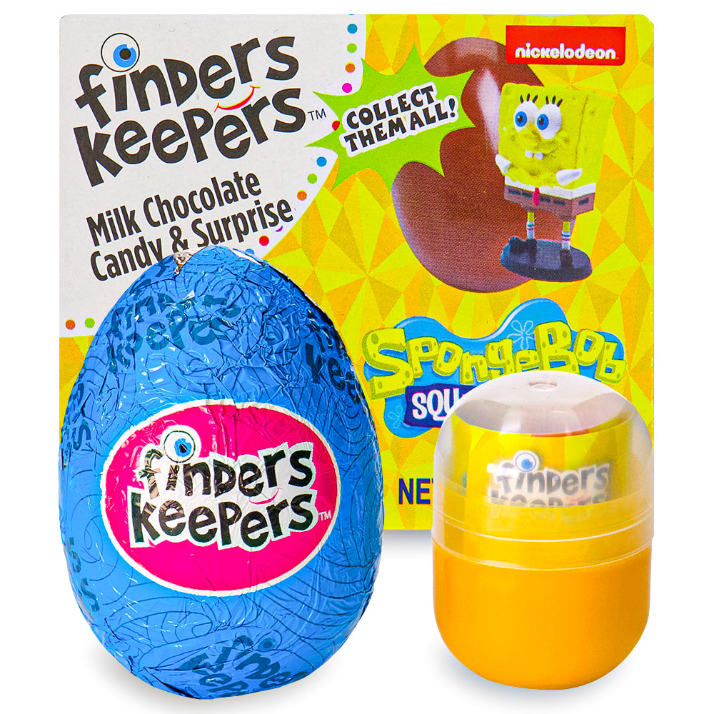 Finders Keepers Chocolate Spongebob Surprise Candy Funhouse