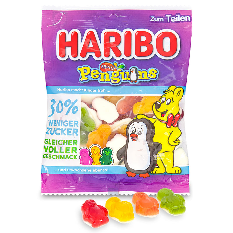 Haribo Fruity Penguins Gummy Candy 160 g