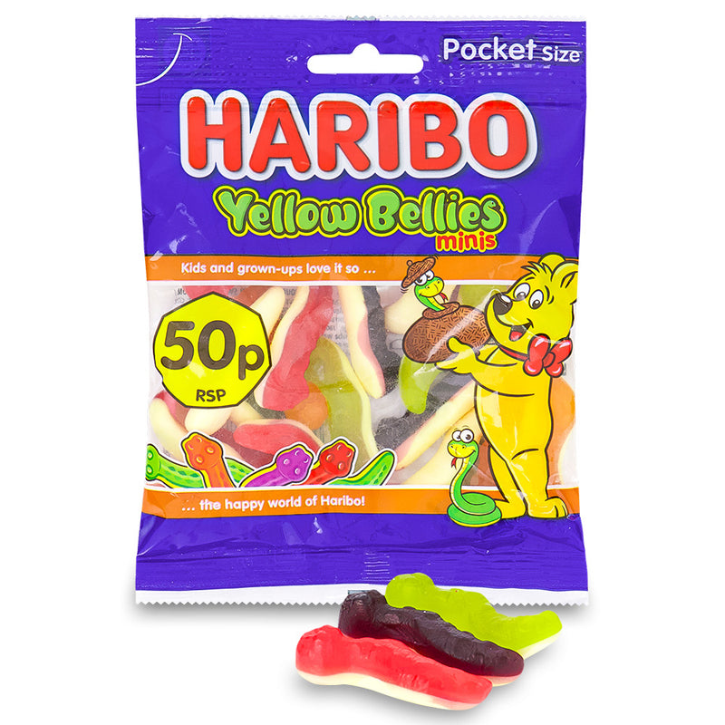 Haribo Yellow Bellies Minis UK 70g