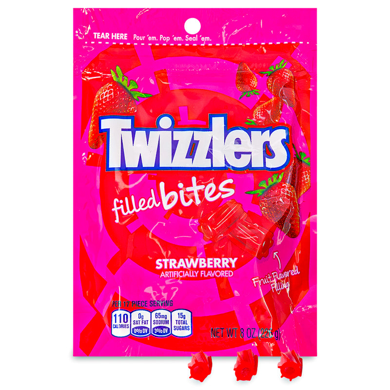 Twizzlers Strawberry Filled Bites 8oz