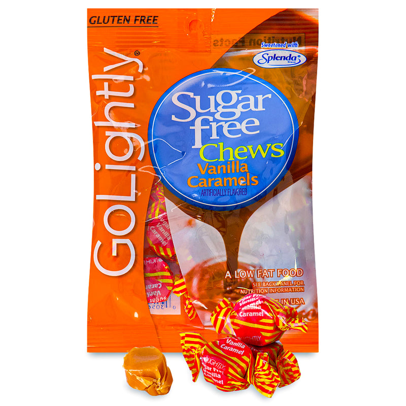 GoLightly Sugar Free Vanilla Caramels 2.75oz