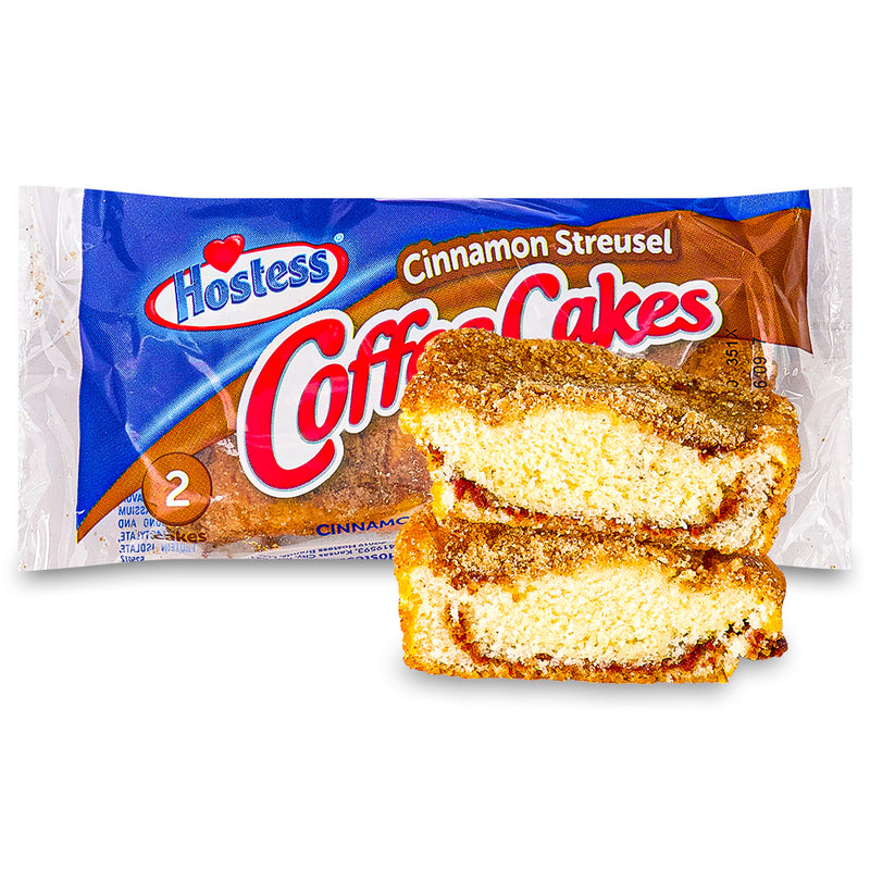 Hostess Coffee Cakes Cinnamon Streusel Cake 2 Pack 82g