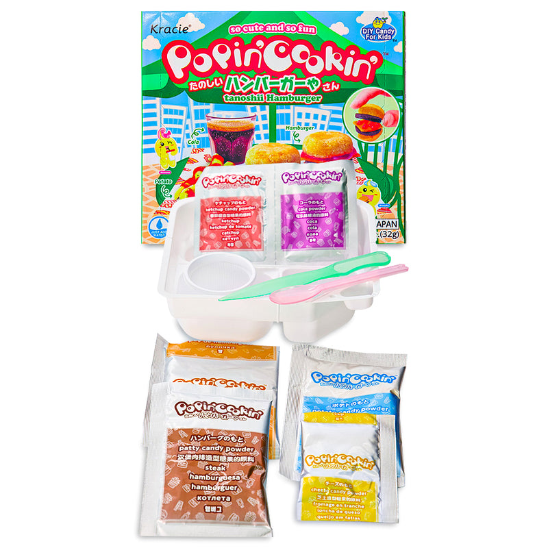 Japanese Kracie Popin' Cookin' DIY Kit Hamburger Front