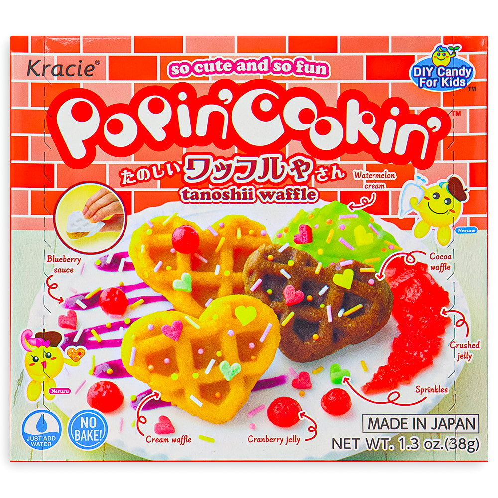 Japanese Kracie Popin' Cookin' DIY Kit - Waffle | Candy Funhouse