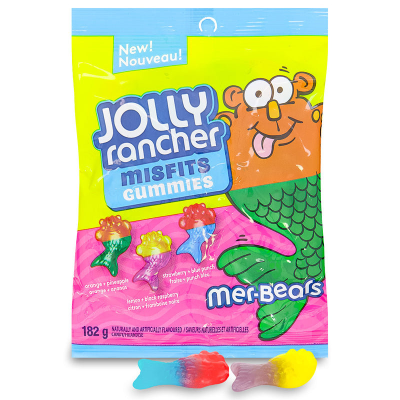 Jolly Rancher Misfits Gummies Mer-Bears 182g
