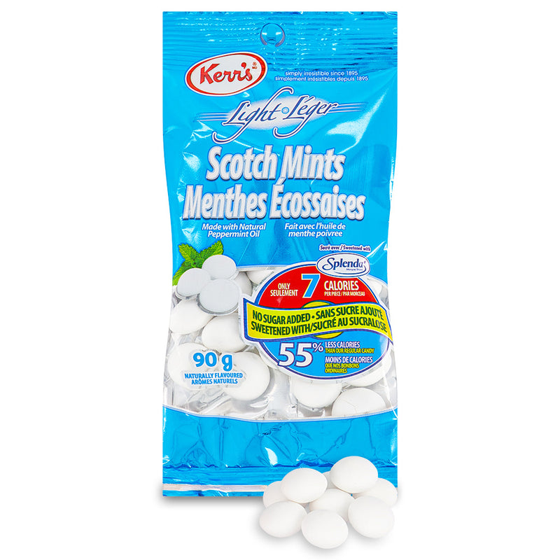 Kerr's Light Scotch Mints No Sugar Added 90g