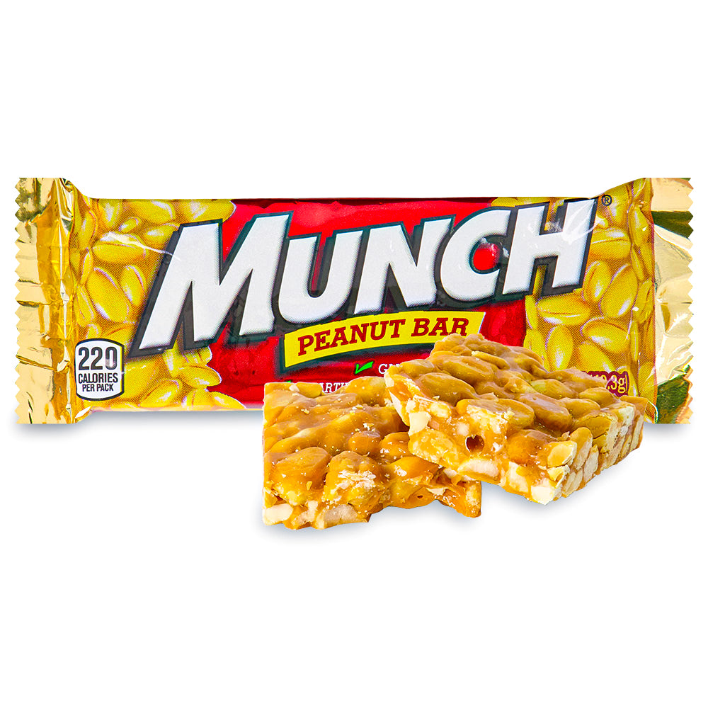 Munch Peanut Bar 2.28oz Candy Funhouse CA