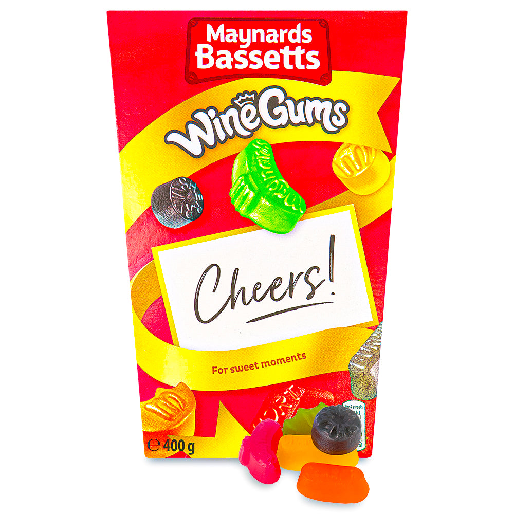 Maynards Bassetts Wine Gums Gift Box 400g Candy Funhouse Candy