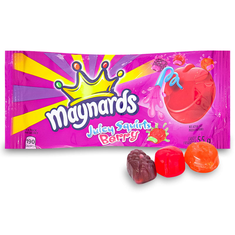 Maynards Juicy Squirts Berry Candy 55g