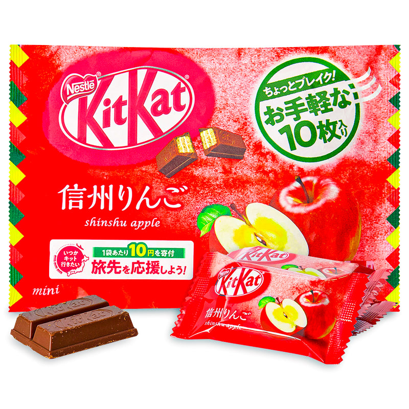 Japanese Kit Kat Shinshu Apple 100g