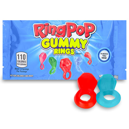Ring Pop Gummy Rings 1.7oz