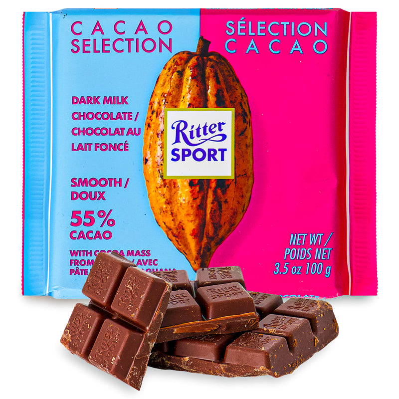 Ritter Sport Dark Milk Chocolate 55%