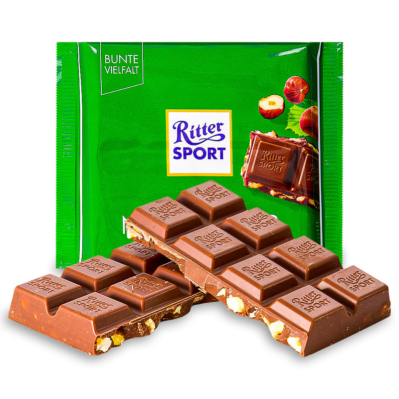 Ritter Sport Milk Chocolate with Hazelnuts 100g
