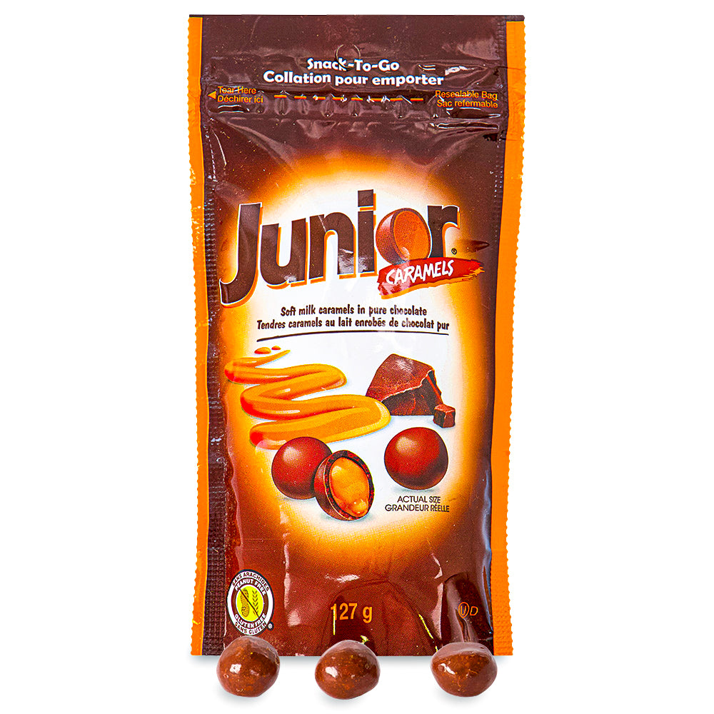 Junior CaramelsSnack to Go127 g Candy Funhouse Candy Funhouse CA