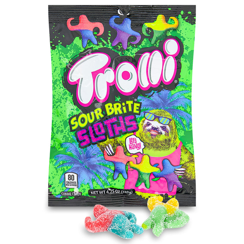 Trolli Sour Brite Sloths 120g