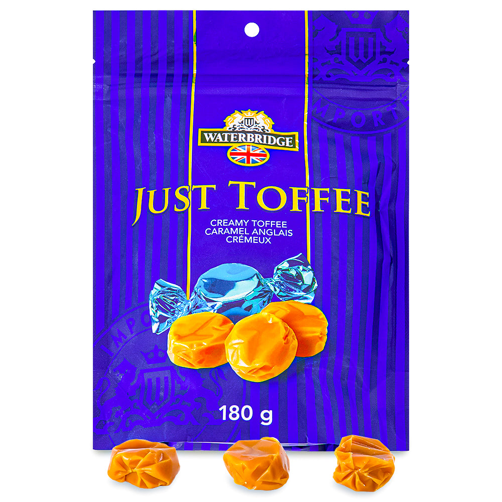 Waterbridge Just Toffee British Candy Candy Funhouse Candy
