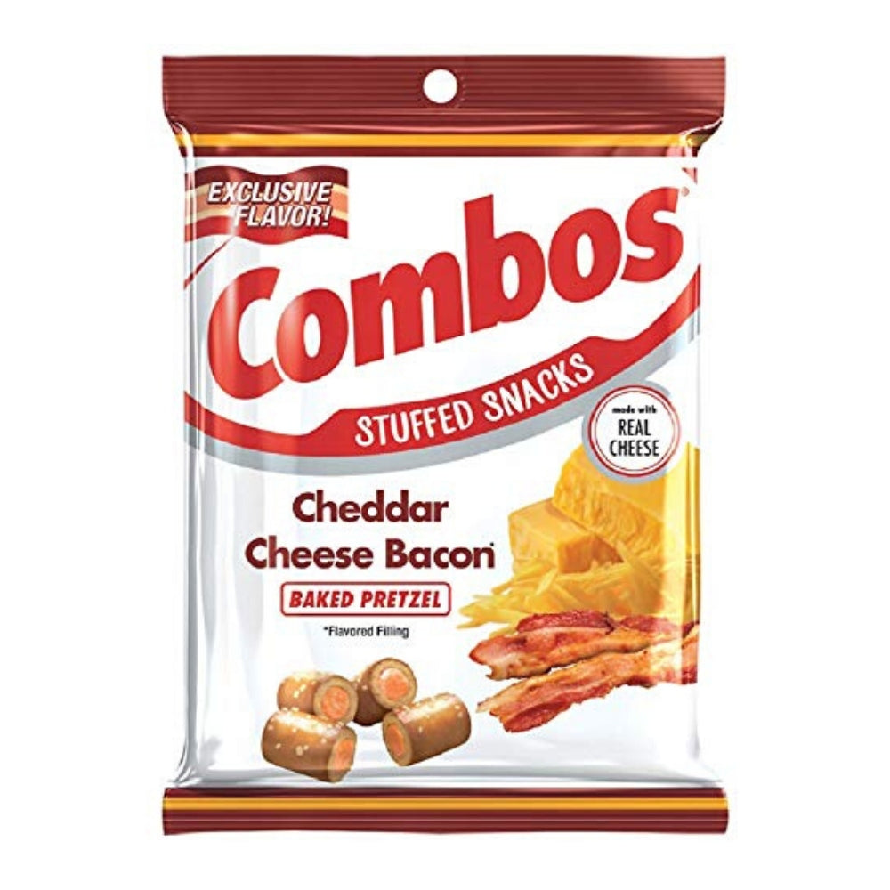 Combos Cheddar Cheese Bacon Baked Pretzel-Candy Funhouse – Candy