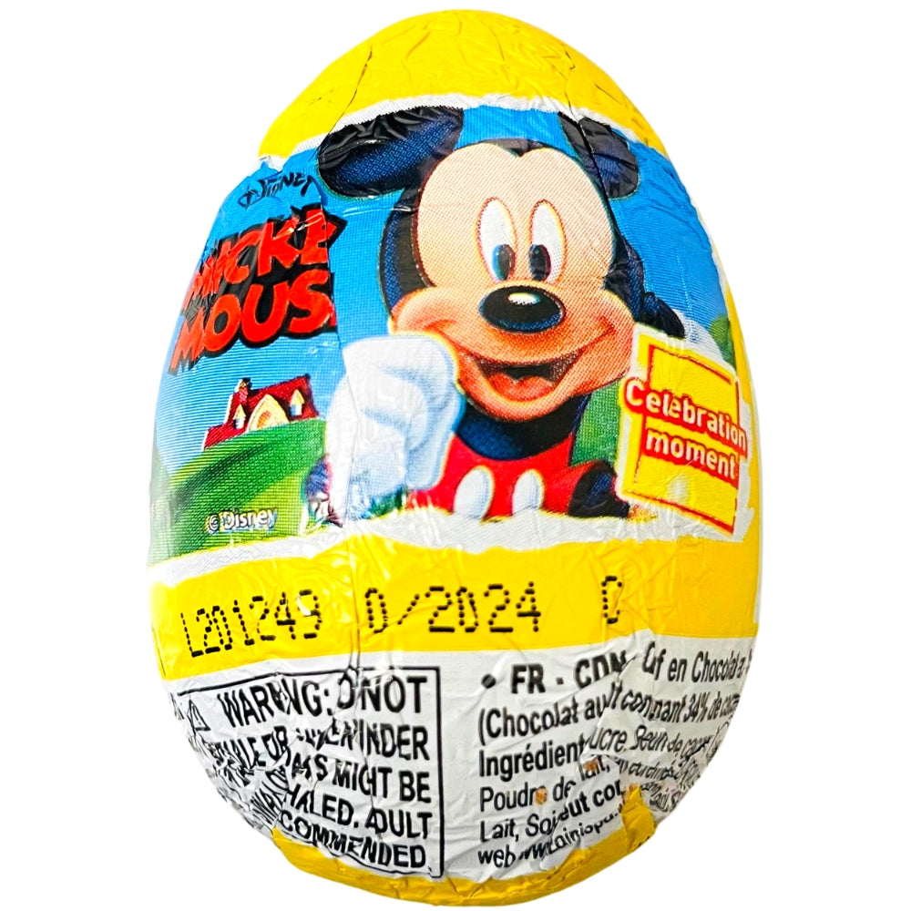 Mickey Mouse Clubhouse Kinder Disney Chocolate Surprise Eggs