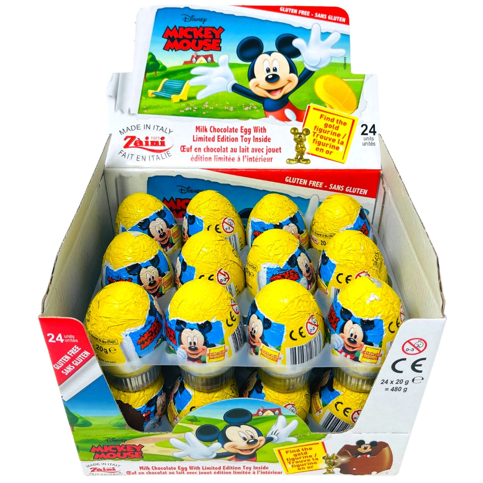 Disney Mickey Mouse Chocolate Eggs Box