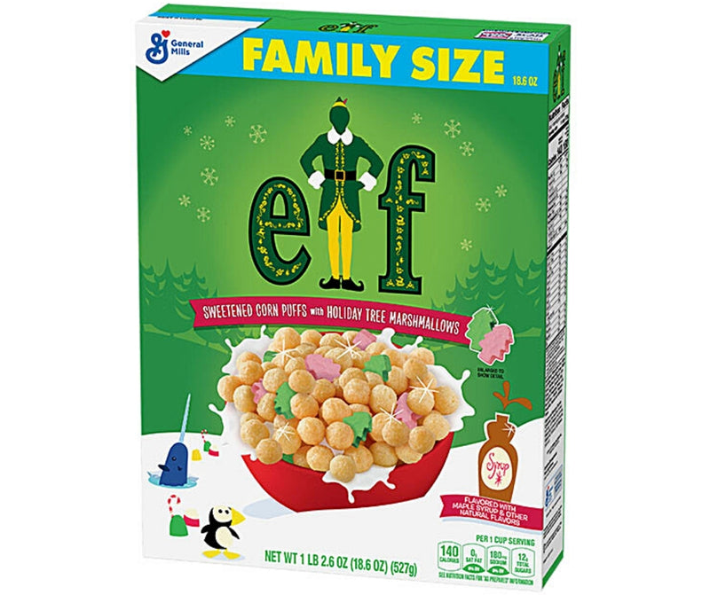 Elf Holiday Cereal Limited Edition