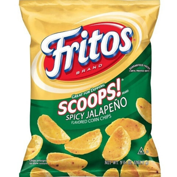 Fritos Scoops Spicy Jalapeno - 9.25oz